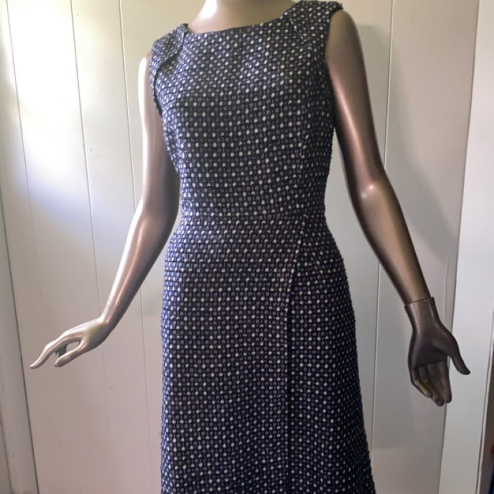 Banana Republic Navy and White Dress